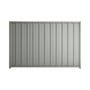 Good Neighbour® Superdek® 2100mm High Fence Panel Sheet: Gull Grey Post/Track: Birch
