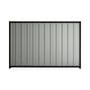 Good Neighbour® Superdek® 2100mm High Fence Panel Sheet: Gull Grey Post/Track: Ebony