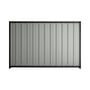 Good Neighbour® Superdek® 2100mm High Fence Panel Sheet: Gull Grey Post/Track: Gun Metal Grey
