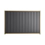 Good Neighbour® Superdek® 2100mm High Fence Panel Sheet: Granite Post/Track: Wheat