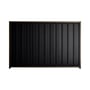 Good Neighbour® Superdek® 2100mm High Fence Panel Sheet: Gun Metal Grey Post/Track: Banyan Brown
