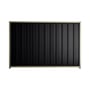 Good Neighbour® Superdek® 2100mm High Fence Panel Sheet: Gun Metal Grey Post/Track: Moss Vale Sand