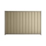 Good Neighbour® Superdek® 2100mm High Fence Panel Sheet: Merino Post/Track: Birch