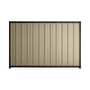 Good Neighbour® Superdek® 2100mm High Fence Panel Sheet: Merino Post/Track: Gun Metal Grey
