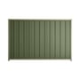 Good Neighbour® Superdek® 2100mm High Fence Panel Sheet: Mist Green Post/Track: Moss Vale Sand