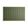Good Neighbour® Superdek® 2100mm High Fence Panel Sheet: Mist Green Post/Track: Primrose