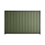 Good Neighbour® Superdek® 2100mm High Fence Panel Sheet: Mist Green Post/Track: Slate Grey