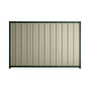 Good Neighbour® Superdek® 2100mm High Fence Panel Sheet: Moss Vale Sand Post/Track: Caulfield Green