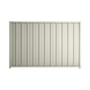 Good Neighbour® Superdek® 2100mm High Fence Panel Sheet: Off White Post/Track: Off White