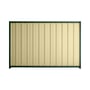 Good Neighbour® Superdek® 2100mm High Fence Panel Sheet: Primrose Post/Track: Caulfield Green