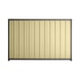 Good Neighbour® Superdek® 2100mm High Fence Panel Sheet: Primrose Post/Track: Granite