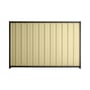 Good Neighbour® Superdek® 2100mm High Fence Panel Sheet: Primrose Post/Track: Slate Grey