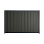 Good Neighbour® Superdek® 2100mm High Fence Panel Sheet: Slate Grey Post/Track: Mountain Blue