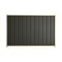 Good Neighbour® Superdek® 2100mm High Fence Panel Sheet: Slate Grey Post/Track: Primrose