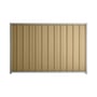 Good Neighbour® Superdek® 2100mm High Fence Panel Sheet: Wheat Post/Track: Gull Grey