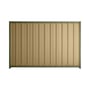 Good Neighbour® Superdek® 2100mm High Fence Panel Sheet: Wheat Post/Track: Mist Green