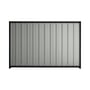 Good Neighbour® Superdek® 900mm High Fence Panel Sheet: Gull Grey Post/Track: Ebony