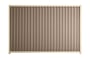 Good Neighbour Smartspan 1200mm High Fence Panel Sheet: Biege, Post/Track: Primrose