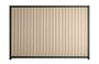 Good Neighbour Smartspan 1200mm High Fence Panel Sheet: Merino, Post/Track: Gun Metal Grey