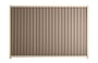 Good Neighbour Smartspan 1500mm High Fence Panel Sheet: Biege, Post/Track: Primrose