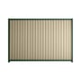 Good Neighbour® Smartspan® 1500mm High Fence Panel Sheet: Merino Post/Track: Caulfield Green