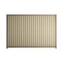 Good Neighbour® Smartspan® 1500mm High Fence Panel Sheet: Merino Post/Track: Iron Bark