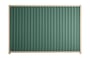 Good Neighbour Smartspan 1500mm High Fence Panel Sheet: Rivergum Post/Track: Merino