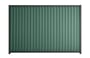 Good Neighbour Smartspan 1500mm High Fence Panel Sheet: Rivergum Post/Track: Slate Grey