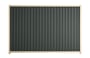 Good Neighbour Smartspan 1500mm High Fence Panel Sheet: Slate Grey, Post/Track: Primrose