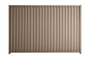 Good Neighbour Smartspan 1800mm High Fence Panel Sheet: Beige, Post/Track: Beige