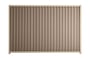 Good Neighbour Smartspan 1800mm High Fence Panel Sheet: Beige, Post/Track: Merino