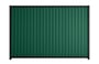 Good Neighbour Smartspan 1800mm High Fence Panel Sheet: Caulfield Green, Post/Track: Ebony