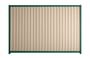 Good Neighbour Smartspan 1800mm High Fence Panel Sheet: Merino, Post/Track: Caulfield Green
