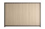 Good Neighbour Smartspan 1800mm High Fence Panel Sheet: Merino, Post/Track: Ironbark