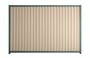 Good Neighbour Smartspan 1800mm High Fence Panel Sheet: Merino, Post/Track: Rivergum