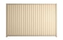 Good Neighbour Smartspan 1800mm High Fence Panel Sheet: Primrose, Post/Track: Merino