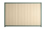 Good Neighbour Smartspan 1800mm High Fence Panel Sheet: Primrose, Post/Track: Rivergum