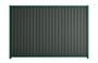 Good Neighbour Smartspan 1800mm High Fence Panel Sheet: Slate Grey, Post/Track: Caulfield Green