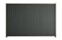 Good Neighbour Smartspan 1800mm High Fence Panel Sheet: Slate Grey, Post/Track: Ironbark
