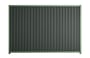 Good Neighbour Smartspan 1800mm High Fence Panel Sheet: Slate Grey, Post/Track: Mist Green
