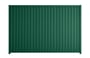 Good Neighbour Smartspan 2100mm High Fence Panel Sheet: Caulfield Green, Post/Track: Caulfield Green