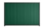 Good Neighbour Smartspan 2100mm High Fence Panel Sheet: Caulfield Green, Post/Track: Gun Metal Grey