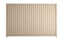 Good Neighbour Smartspan 2100mm High Fence Panel Sheet: Merino, Post/Track: Merino
