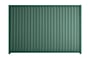 Good Neighbour Smartspan 2100mm High Fence Panel Sheet: Rivergum, Post/Track: Caulfield Green