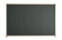 Good Neighbour Smartspan 2100mm High Fence Panel Sheet: Slate Grey, Post/Track: Merino