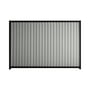 Good Neighbour® Smartspan® 1500mm High Fence Panel Sheet: Gull Grey Post/Track: Ebony