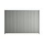Good Neighbour® Smartspan® 1800mm High Fence Panel Sheet: Gull Grey Post/Track: Gull Grey