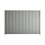 Good Neighbour® Smartspan® 2100mm High Fence Panel Sheet: Gull Grey Post/Track: Gull Grey