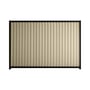 Good Neighbour® Smartspan® 2100mm High Fence Panel Sheet: Merino Post/Track: Ebony