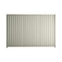 Good Neighbour® Smartspan® 2100mm High Fence Panel Sheet: Off White Post/Track: Off White